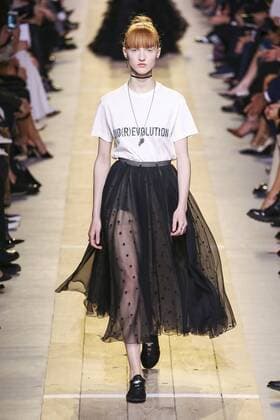 Paris Fashion Week - Christian Dior Modenschau 212022 Marineau Starface 2016-09-30 Paris France Paris Fashion Show. Défilé PAP Printemps-Eté 2017. Christian Dior. Editorial use only  Copyright: xMarineaux STAR_212022_031
