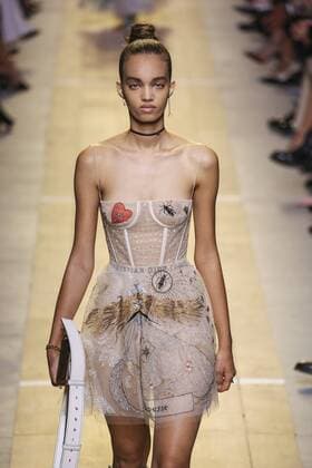 Paris Fashion Week - Christian Dior Modenschau 212022 Marineau Starface 2016-09-30 Paris France Paris Fashion Show. Défilé PAP Printemps-Eté 2017. Christian Dior. Editorial use only  Copyright: xMarineaux STAR_212022_044