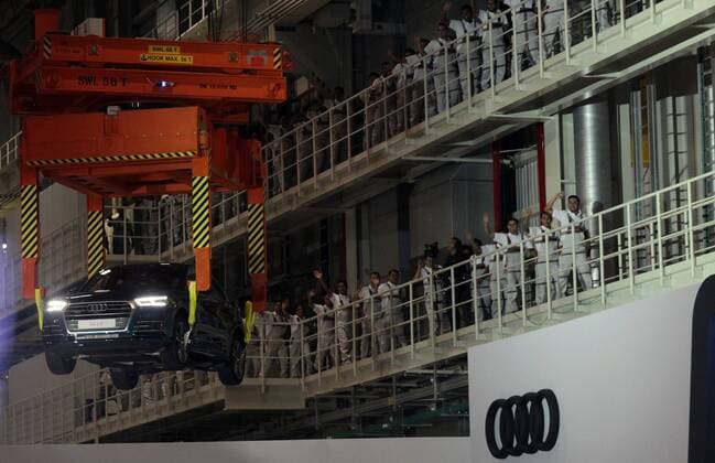 Einweihung des neuen Werks der Audi AG in Mexiko September 30, 2016 - Mexico - EUM20160930ECO07.JPG.SAN JOSE CHIAPA - Einweihung des neuen Werks der Audi AG in Mexiko, 30. September 2016.  - ZUMAu78_