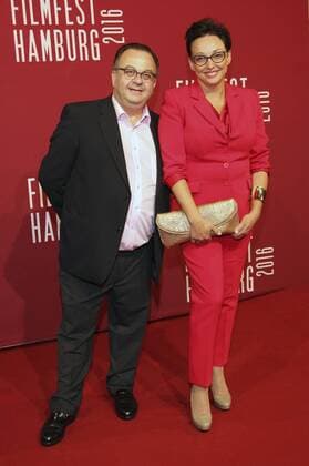 Kinga Debska und Albert Wiederspiel bei der Premiere von These Daughters of Mine auf dem 24. Filmfest Hamburg 2016 im Cinemaxx am Dammtor. Hamburg, 30.09.2016 Foto:xgbrcix xFuturexImage