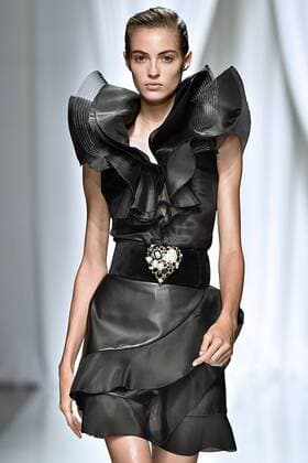 212035 Marineau Starface 2016-10-01 Paris France Paris Fashion Week. Défilé PAP Printemps-Eté 2017. Emmanuel Ungaro. Editorial use only  Copyright: xMarineaux STAR_212035_002