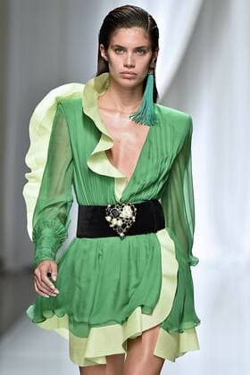212035 Marineau Starface 2016-10-01 Paris France Paris Fashion Week. Défilé PAP Printemps-Eté 2017. Emmanuel Ungaro. Editorial use only  Copyright: xMarineaux STAR_212035_040