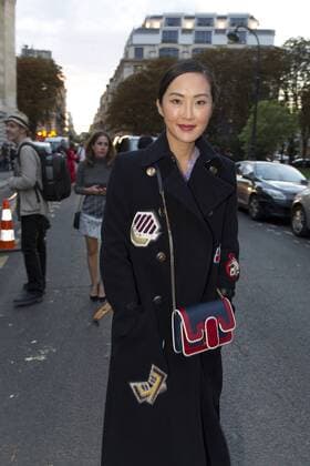 Ankunft zur Modenschau von Nina Ricci - Paris - 01 10 2016 StephenCaillet Panoramic 