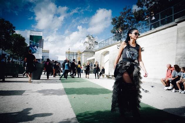 212045 B. Neyman Starface 2016-10-01 Etats-Unis Paris Fashion Week. Défilé Elie Saab. People  Copyright: xB.xNeymanx xStarfacex STAR_212045_006