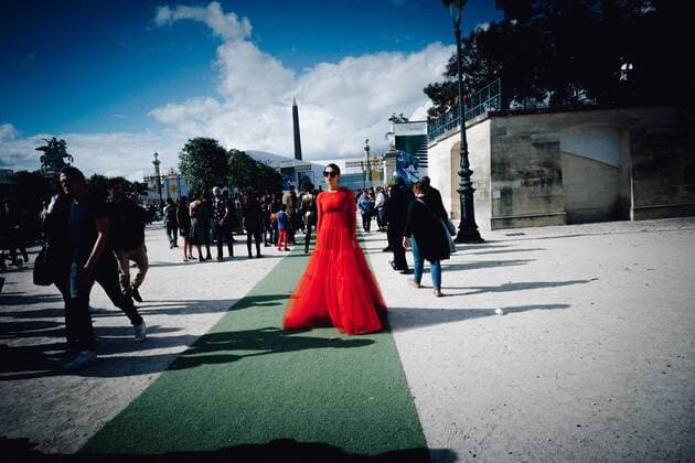 212045 B. Neyman Starface 2016-10-01 Etats-Unis Paris Fashion Week. Défilé Elie Saab. People  Copyright: xB.xNeymanx xStarfacex STAR_212045_023