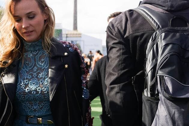 212045 B. Neyman Starface 2016-10-01 Etats-Unis Paris Fashion Week. Défilé Elie Saab. People Kruger, Diane  Copyright: xB.xNeymanx xStarfacex STAR_212045_025