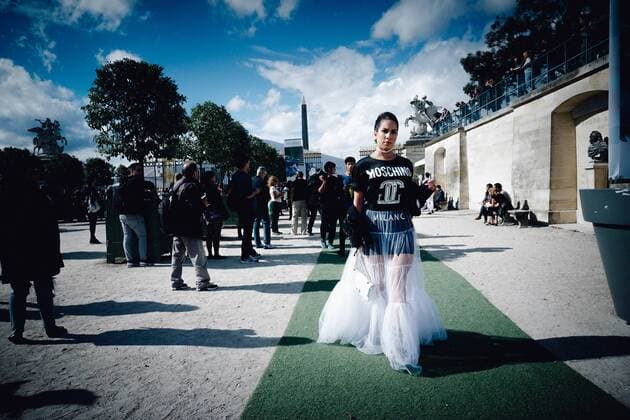 212045 B. Neyman Starface 2016-10-01 Etats-Unis Paris Fashion Week. Défilé Elie Saab. People  Copyright: xB.xNeymanx xStarfacex STAR_212045_029