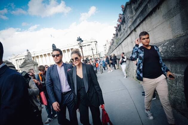 212045 B. Neyman Starface 2016-10-01 Etats-Unis Paris Fashion Week. Défilé Elie Saab. People Palermo, Olivia  Copyright: xB.xNeymanx xStarfacex STAR_212045_035
