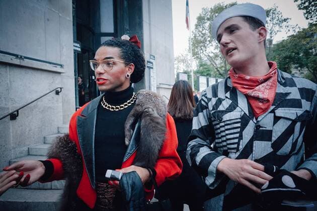 212046 B. Neyman Starface 2016-10-01 Etats-Unis Paris Fashion Week. Défile Vivienne Westwood. People.  Copyright: xB.xNeymanx xStarfacex STAR_212046_017