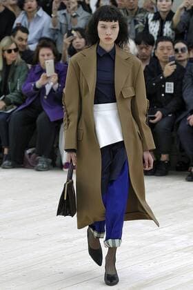 212066 Marineau Starface 2016-10-02 Paris France Paris Fashion Show. Défilé PAP Printemps-Eté 2017. CELINE. Editorial use only  Copyright: xMarineaux STAR_212066_005