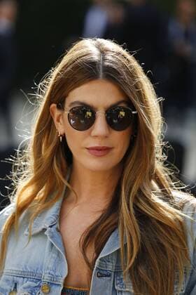 Bianca Brandolini D Adda CELEBRITIES : Ankunft zur Modenschau Valentino - Fashion week - Paris - 02 10 2016 StephenCaillet Panoramic 