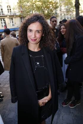 Amelle Chahbi CELEBRITIES : Ankunft zur Modenschau John Galliano - Fashion Week - Paris - 02 10 2016 StephenCaillet Panoramic 