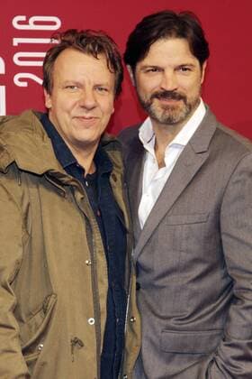Ronald Kukulies und Misel Maticevic bei der Premiere von Tatort - Borowski und das Fest des Nordens auf dem 24. Filmfest Hamburg 2016 im Cinemaxx am Dammtor. Hamburg, 01.10.2016 Foto:xgbrcix xFuturexImage