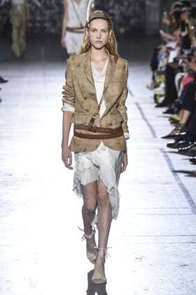 212078 Marineau Starface 2016-10-02 Paris France Paris Fashion week. Pret-a-porter printemps-ete 2017. Defile John Galliano. John Galliano , spring -summer 2017Paris, France Paris Fashion week. Ready-to-wear spring-summer 2017 Defile John Galliano Editorial Use Only  Copyright: xMarineaux STAR_212078_008