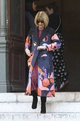 Anna Wintour CELEBRITES : Ankunft zur Modenschau von Stella McCartney - Paris - 03 10 2016 GwendolineLeGoff Panoramic 