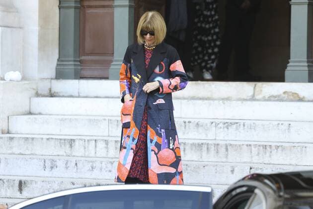Anna Wintour CELEBRITES : Ankunft zur Modenschau von Stella McCartney - Paris - 03 10 2016 GwendolineLeGoff Panoramic 