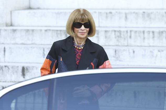 Anna Wintour CELEBRITES : Ankunft zur Modenschau von Stella McCartney - Paris - 03 10 2016 GwendolineLeGoff Panoramic 