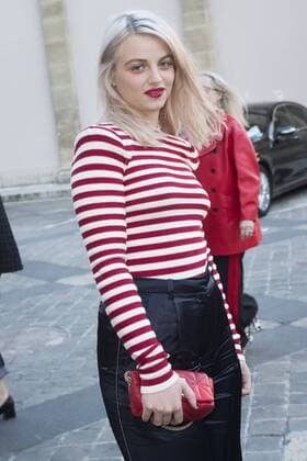 Paris Fashion Week - Prominente vor der Sonia Rykiel Modenschau Lou Roy Lecollinet CELEBRITES : arrival show Sonia Rykiel - Paris - 03 10 2016 JBAutissier Panoramic 