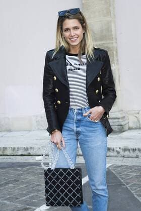 Paris Fashion Week - Prominente vor der Sonia Rykiel Modenschau Helena Bordon CELEBRITES : arrival show Sonia Rykiel - Paris - 03 10 2016 JBAutissier Panoramic 