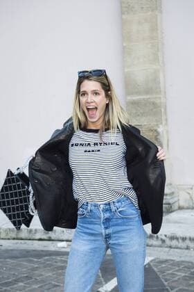 Paris Fashion Week - Prominente vor der Sonia Rykiel Modenschau Helena Bordon CELEBRITES : arrival show Sonia Rykiel - Paris - 03 10 2016 JBAutissier Panoramic 