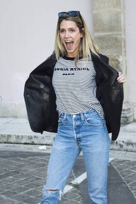 Paris Fashion Week - Prominente vor der Sonia Rykiel Modenschau Helena Bordon CELEBRITES : arrival show Sonia Rykiel - Paris - 03 10 2016 JBAutissier Panoramic 