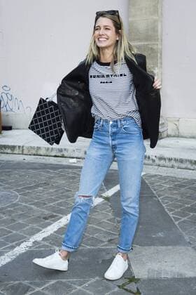 Paris Fashion Week - Prominente vor der Sonia Rykiel Modenschau Helena Bordon CELEBRITES : arrival show Sonia Rykiel - Paris - 03 10 2016 JBAutissier Panoramic 