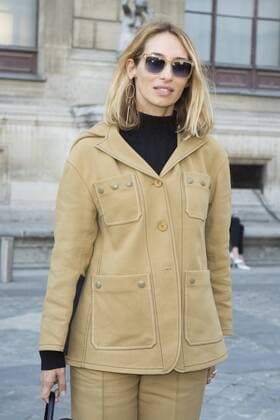 Paris Fashion Week - Prominente vor der Sonia Rykiel Modenschau Alexandra Golovanoff CELEBRITES : arrival show Sonia Rykiel - Paris - 03 10 2016 JBAutissier Panoramic 