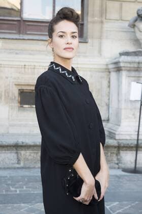 Paris Fashion Week - Prominente vor der Sonia Rykiel Modenschau Alice David CELEBRITES : arrival show Sonia Rykiel - Paris - 03 10 2016 JBAutissier Panoramic 