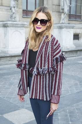 Paris Fashion Week - Prominente vor der Sonia Rykiel Modenschau Olivia Palermo CELEBRITES : arrival show Sonia Rykiel - Paris - 03 10 2016 JBAutissier Panoramic 