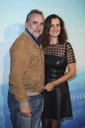 Premiere von l Odyssee in Paris - Antoine Dulery and wife Pascale CELEBRITIES : Premiere l Odyssee - Paris - 03 10 2016 GwendolineLeGoff Panoramic 