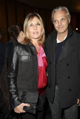 Premiere von l Odyssee in Paris - Mathilde Seigner and son compagnon Mathieu Petit CELEBRITIES : Premiere l Odyssee - Paris - 03 10 2016 GwendolineLeGoff Panoramic 