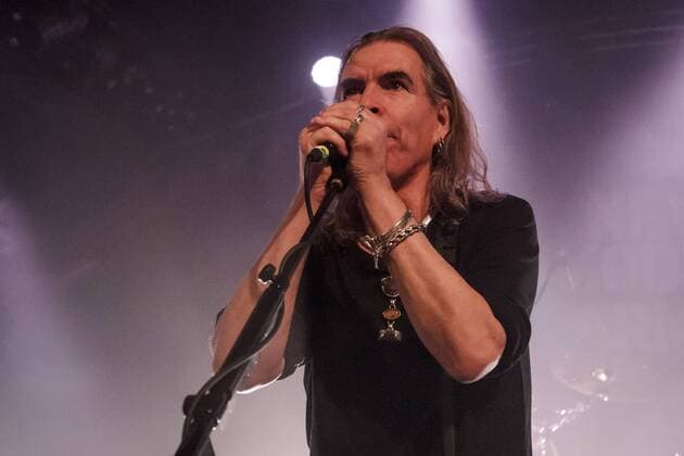 Die Musiker der britischen Band New Model Army stehen am 03. Oktober 2016 in der Markthalle in Hamburg auf der Bühne. Konzert - New Model Army in Hamburg