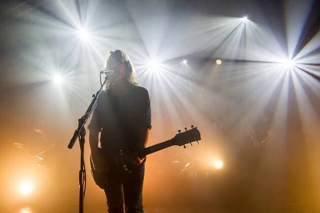 Bilder des Tages Die Musiker der britischen Band New Model Army stehen am 03. Oktober 2016 in der Markthalle in Hamburg auf der Bühne. Konzert - New Model Army in Hamburg