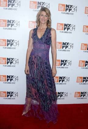 Laura Dern arrives on the red carpet at the Certain Women premiere for the 54th New York Film Festival at Alice Tully Hall, Lincoln Center on October 3, 2016 in New York City.  NYP20161003106 DENNISxVANxTINE