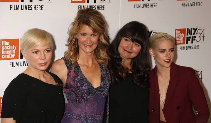 October 3, 2016 - New York, New York, U.S. - Actresses MICHELLE WILLIAMS, LAURA DERN, LILY GLADSTONE and KRISTEN STEWART attend the New York premiere of Certain Women held during the 54th Annual New York Film Festival at Alice Tully Hall at Lincoln Center. New York U.S. - ZUMAk03_
