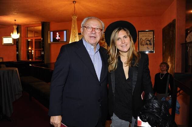 Bilder des Tages Prof. Dr. Hubert Burda mit Tochter Elisabeth Premiere Glücklich die Glücklichen Komödie im Bayerischen Hof Theater München 03. Oktober 2016