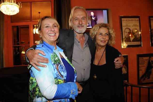Diana Körner, Siemen Rühaak und Michaela May Premiere Glücklich die Glücklichen Komödie im Bayerischen Hof Theater München 03. Oktober 2016