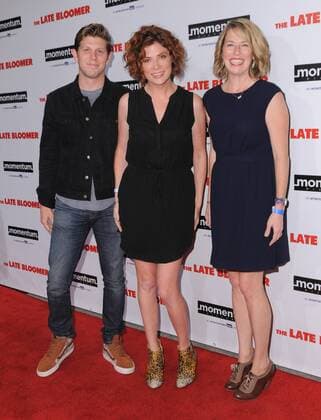 October 3, 2016 - Westwood, CA, United States - 03 October 2016 - Westwood, California. Joey Greer, Vanessa Ragland, Ann Tierney. Premiere Of Momentum Pictures The Late Bloomer held at iPic Theaters Westwood. Photo Credit: AdMedia Westwood United States - ZUMAa123