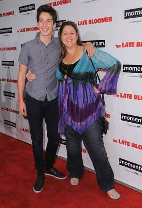 October 3, 2016 - Westwood, CA, United States - 03 October 2016 - Westwood, California. Milo Manheim, Camryn Manheim. Premiere Of Momentum Pictures The Late Bloomer held at iPic Theaters Westwood. Photo Credit: AdMedia Westwood United States - ZUMAa123