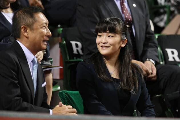 Prinzessin Mako bei den Japan Open Tennis Championships Princess Mako of Akishino, OCTOBER 3, 2016 - Tennis : Rakuten Japan Open Tennis Championships 2016 at Ariake Coliseum, Tokyo, Japan.  (25704903sp)