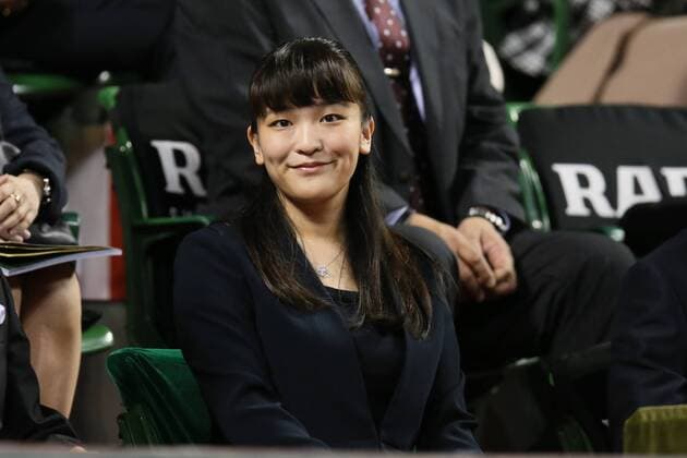 Prinzessin Mako bei den Japan Open Tennis Championships Princess Mako of Akishino, OCTOBER 3, 2016 - Tennis : Rakuten Japan Open Tennis Championships 2016 at Ariake Coliseum, Tokyo, Japan.  (25704904sp)