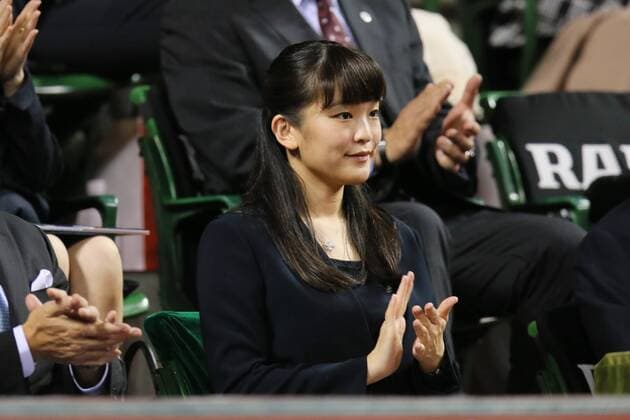 Prinzessin Mako bei den Japan Open Tennis Championships Princess Mako of Akishino, OCTOBER 3, 2016 - Tennis : Rakuten Japan Open Tennis Championships 2016 at Ariake Coliseum, Tokyo, Japan.  (25704906sp)