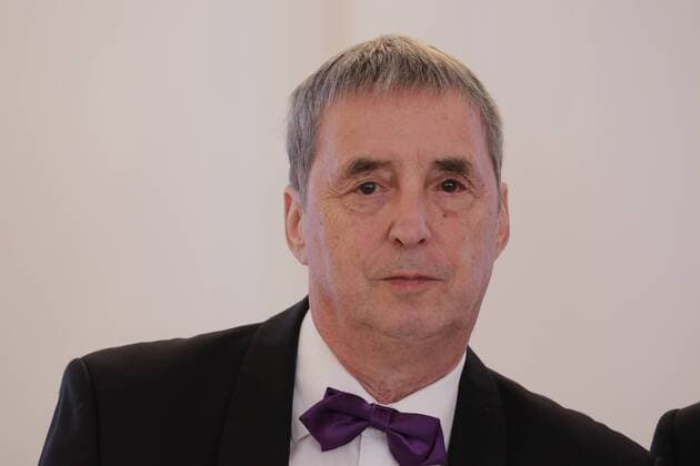 Berlin, Schloss Bellevue, Ansprache bei der Verleihung des Verdienstordens der Bundesrepublik Deutschland zum Tag der Deutschen Einheit, Foto: Wolfgang Templin, deutscher Bürgerrechtler und Publizist.