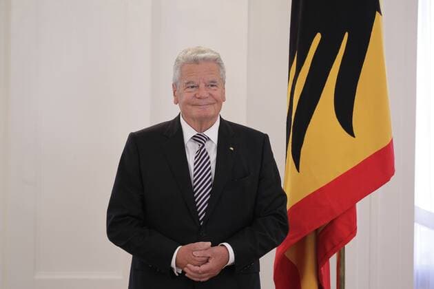 Berlin, Schloss Bellevue, Ansprache bei der Verleihung des Verdienstordens der Bundesrepublik Deutschland zum Tag der Deutschen Einheit, Foto: Bundespräsident Joachim Gauck