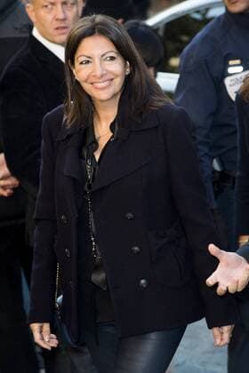 Anne Hidalgo - mayor of Paris CELEBRITIES : arrivals Chanel - Paris - 04 10 2016 JBAutissier Panoramic 