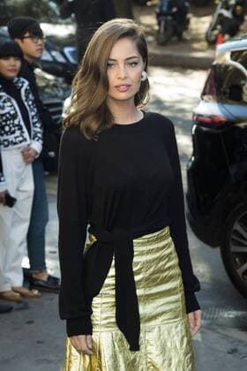 Marie Ange Casta CELEBRITIES : arrivals Chanel - Paris - 04 10 2016 JBAutissier Panoramic 
