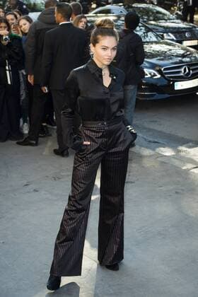 Thylane Blondeau CELEBRITIES : arrivals Chanel - Paris - 04 10 2016 JBAutissier Panoramic 