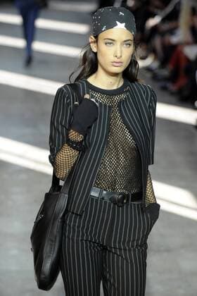 Paris Fashion Week - Agnes B. 212149 Marineau Starface 2016-10-04 Paris France Paris Fashion week. Pret-a-porter printemps-ete 2017. Defile Agnes B. Paris Fashion week. Ready-to-wear spring-summer 2017 Defile Agnes B. Agnès b., spring-summer 2017 Paris, France Editorial Use Only _sans_perso  Copyright: xMarineaux STAR_212149_003