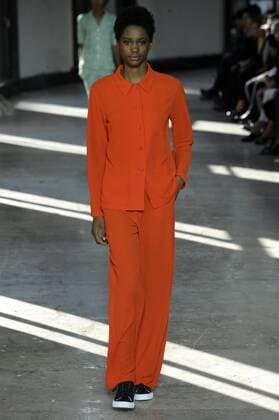 Paris Fashion Week - Agnes B. 212149 Marineau Starface 2016-10-04 Paris France Paris Fashion week. Pret-a-porter printemps-ete 2017. Defile Agnes B. Paris Fashion week. Ready-to-wear spring-summer 2017 Defile Agnes B. Agnès b., spring-summer 2017 Paris, France Editorial Use Only _sans_perso  Copyright: xMarineaux STAR_212149_025