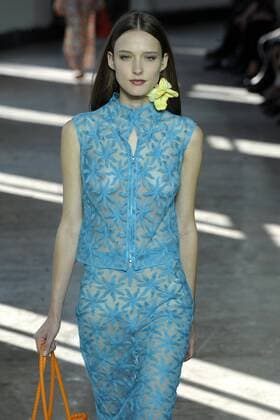 Paris Fashion Week - Agnes B. 212149 Marineau Starface 2016-10-04 Paris France Paris Fashion week. Pret-a-porter printemps-ete 2017. Defile Agnes B. Paris Fashion week. Ready-to-wear spring-summer 2017 Defile Agnes B. Agnès b., spring-summer 2017 Paris, France Editorial Use Only _sans_perso  Copyright: xMarineaux STAR_212149_032